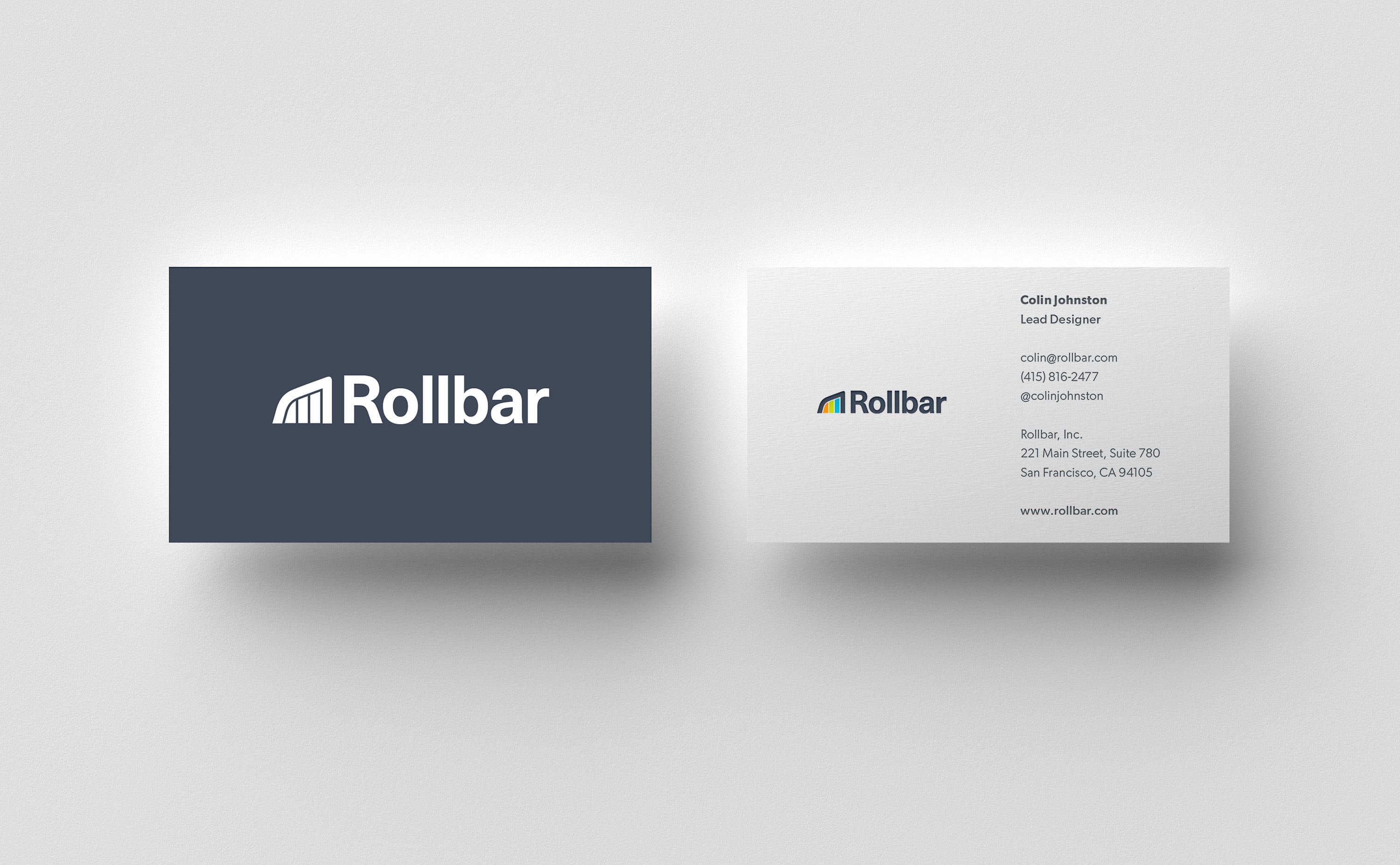 Rollbar Business Cards c2018